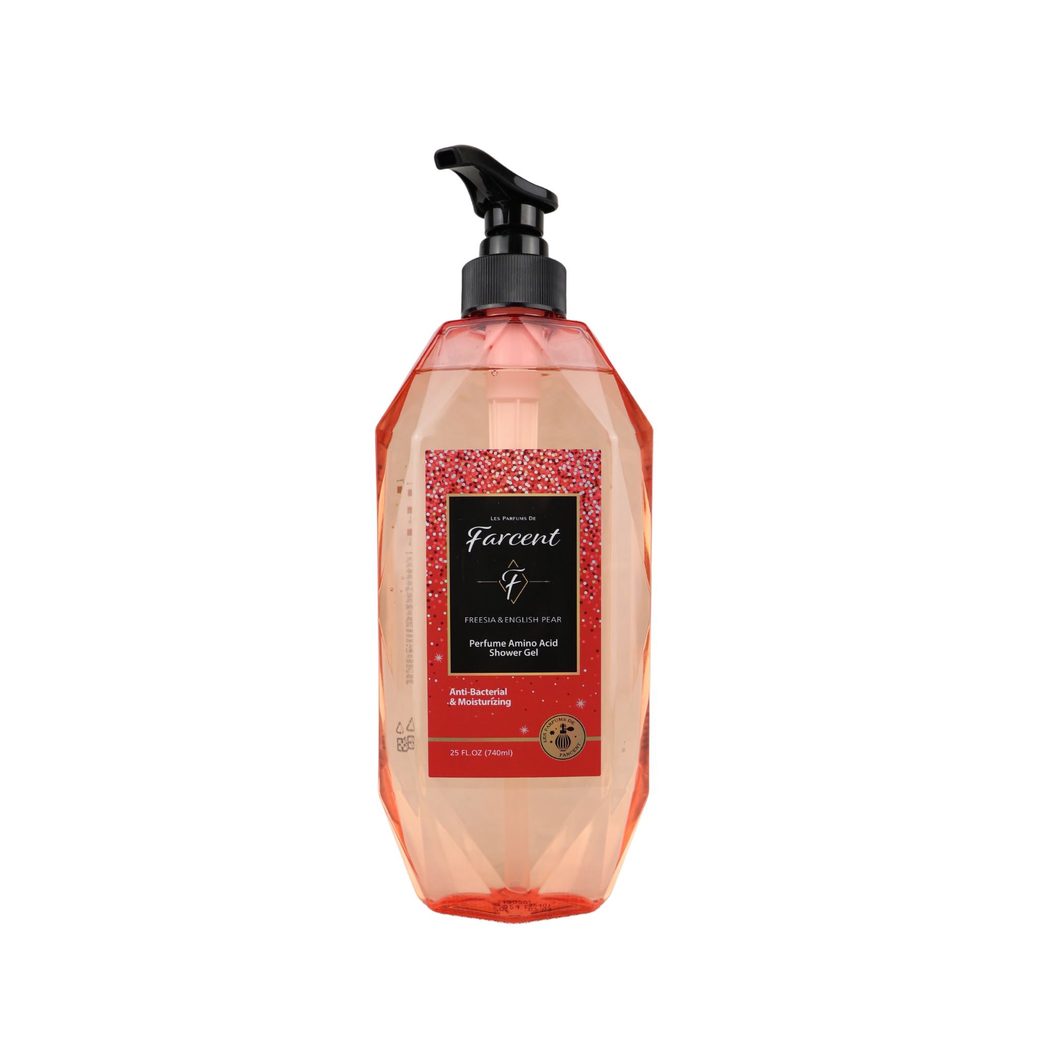 Farcent Freesia & English Pear Perfume Amino Acid Shower Gel 740mL